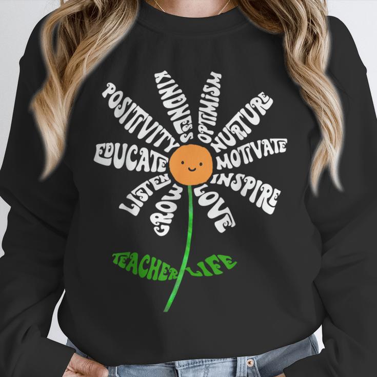 Teach Love Inspire Teachers Inspirational Flower Teachers Unisex Sweatshirt, novelty gifts, funny gifts Teach Love Inspire Teachers Inspirational Flower Teachers Unisex Sweatshirt, novelty gifts, funny gifts