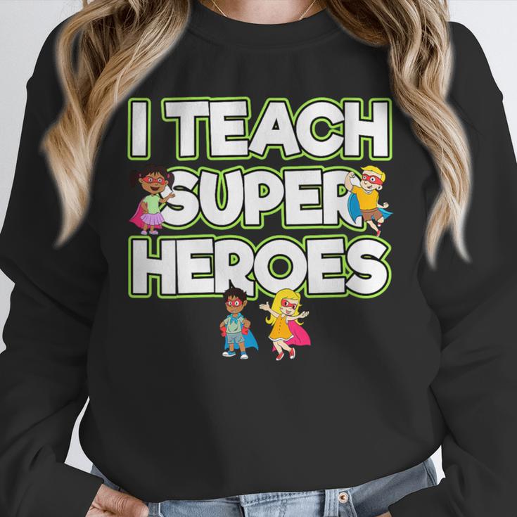 I Teach Superheroes School Teacher Professor Unisex Sweatshirt, novelty gifts, funny gifts I Teach Superheroes School Teacher Professor Unisex Sweatshirt, novelty gifts, funny gifts