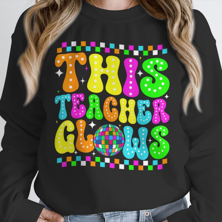 This Teacher 80s 90s Teachers's Day Glows Last Day Of School Unisex Sweatshirt, novelty gifts, funny gifts This Teacher 80s 90s Teachers's Day Glows Last Day Of School Unisex Sweatshirt, novelty gifts, funny gifts