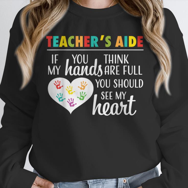 Teacher Aide Appreciation Cute Heart Tee For Women Unisex Sweatshirt, novelty gifts, funny gifts Teacher Aide Appreciation Cute Heart Tee For Women Unisex Sweatshirt, novelty gifts, funny gifts