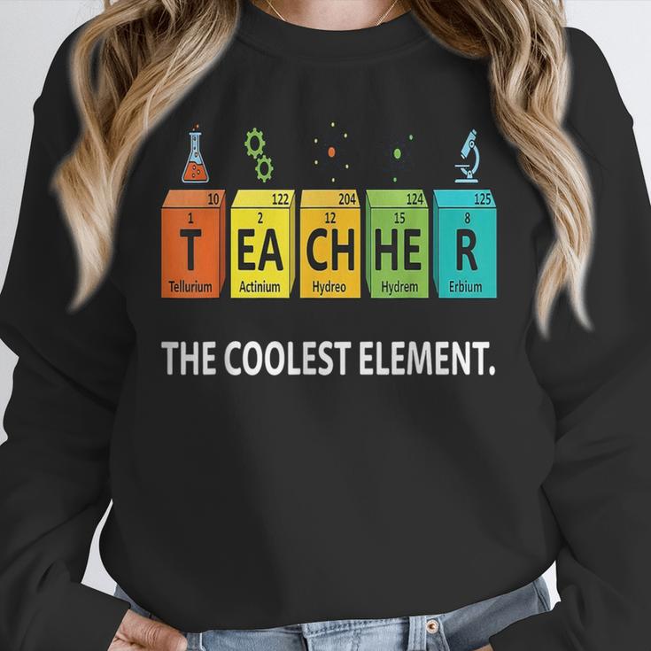 Teacher The Coolest Element Chemistry Periodic Table Science Unisex Sweatshirt, novelty gifts, funny gifts