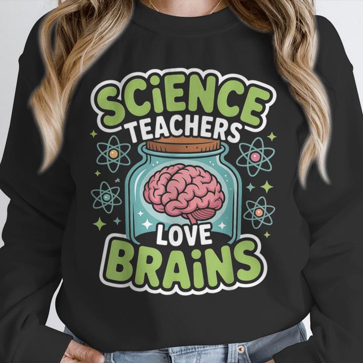 Teacher Halloween Costume Science Teachers Love Brains Unisex Sweatshirt, novelty gifts, funny gifts Teacher Halloween Costume Science Teachers Love Brains Unisex Sweatshirt, novelty gifts, funny gifts