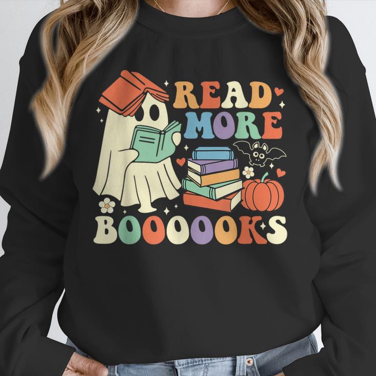 Teacher Halloween Cute Booooks Ghost Read More Books Unisex Sweatshirt, novelty gifts, funny gifts Teacher Halloween Cute Booooks Ghost Read More Books Unisex Sweatshirt, novelty gifts, funny gifts