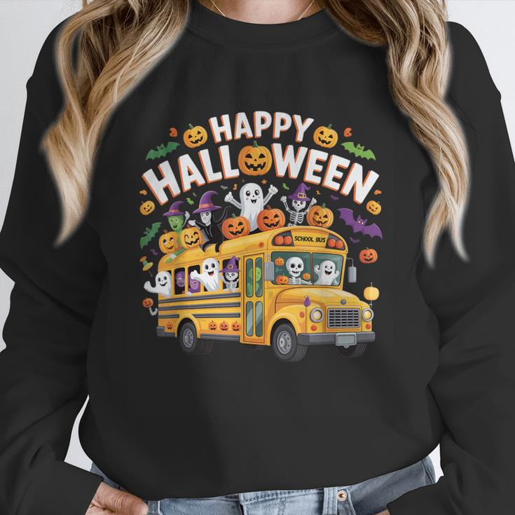 Teacher Halloween School Bus Driver Cute Ghost Witch Party Unisex Sweatshirt, novelty gifts, funny gifts Teacher Halloween School Bus Driver Cute Ghost Witch Party Unisex Sweatshirt, novelty gifts, funny gifts
