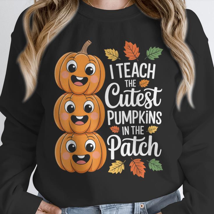 Teacher Halloween Tshirts I Teach The Cutest Pumpkins Unisex Sweatshirt, novelty gifts, funny gifts Teacher Halloween Tshirts I Teach The Cutest Pumpkins Unisex Sweatshirt, novelty gifts, funny gifts