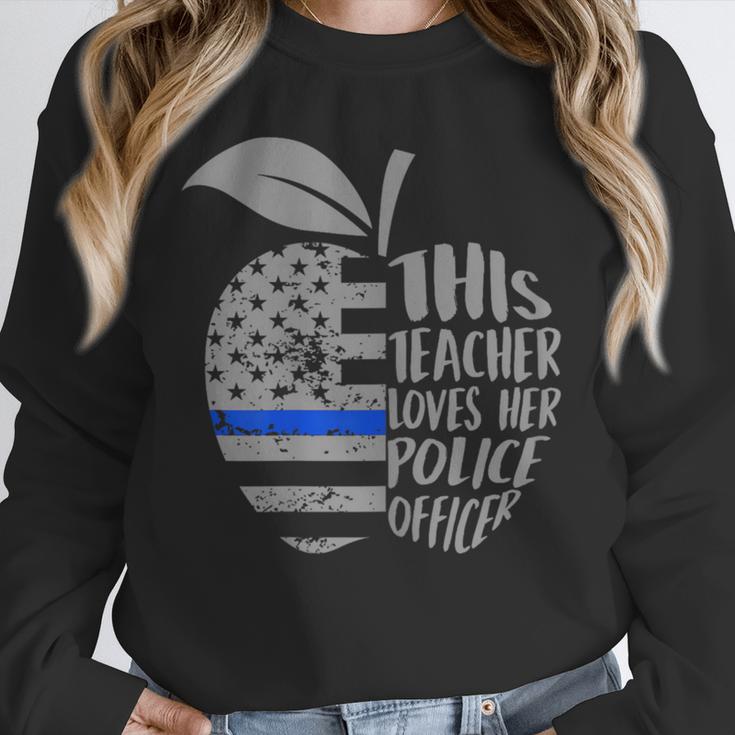 This Teacher Loves Her Police Officer Wife Saying Unisex Sweatshirt, novelty gifts, funny gifts This Teacher Loves Her Police Officer Wife Saying Unisex Sweatshirt, novelty gifts, funny gifts
