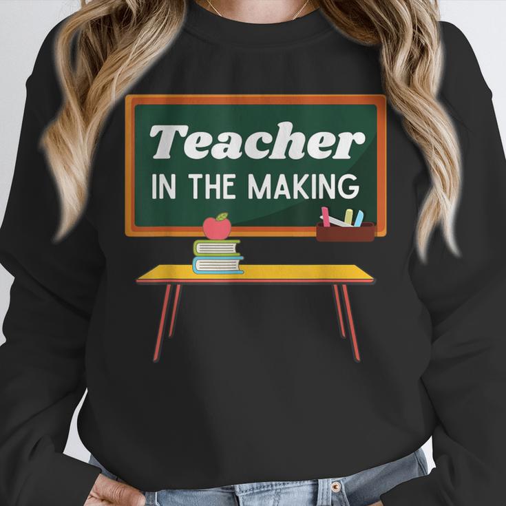 Teacher In The Making Future Teacher Kids Back To School Unisex Sweatshirt, novelty gifts, funny gifts Teacher In The Making Future Teacher Kids Back To School Unisex Sweatshirt, novelty gifts, funny gifts
