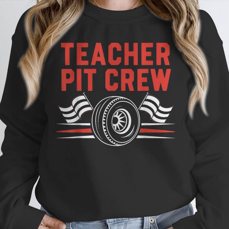 Teacher Pit Crew Race Car Driver Costume Men Women Kids Unisex Sweatshirt, novelty gifts, funny gifts Teacher Pit Crew Race Car Driver Costume Men Women Kids Unisex Sweatshirt, novelty gifts, funny gifts