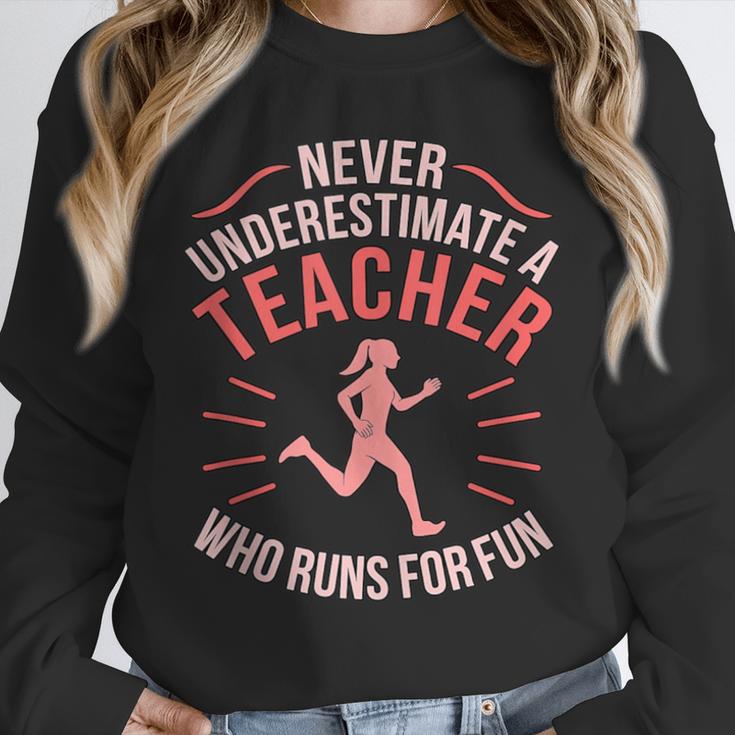 Teacher Who Runs Half Marathon Runner Running Lover Graphic Unisex Sweatshirt, novelty gifts, funny gifts Teacher Who Runs Half Marathon Runner Running Lover Graphic Unisex Sweatshirt, novelty gifts, funny gifts