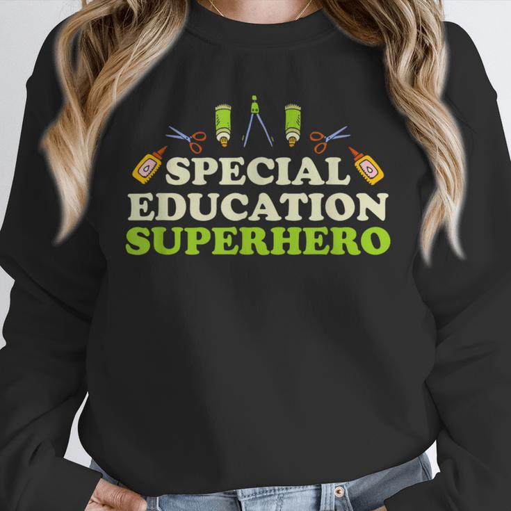 Teacher Superhero Student Educator Special Education Unisex Sweatshirt, novelty gifts, funny gifts
