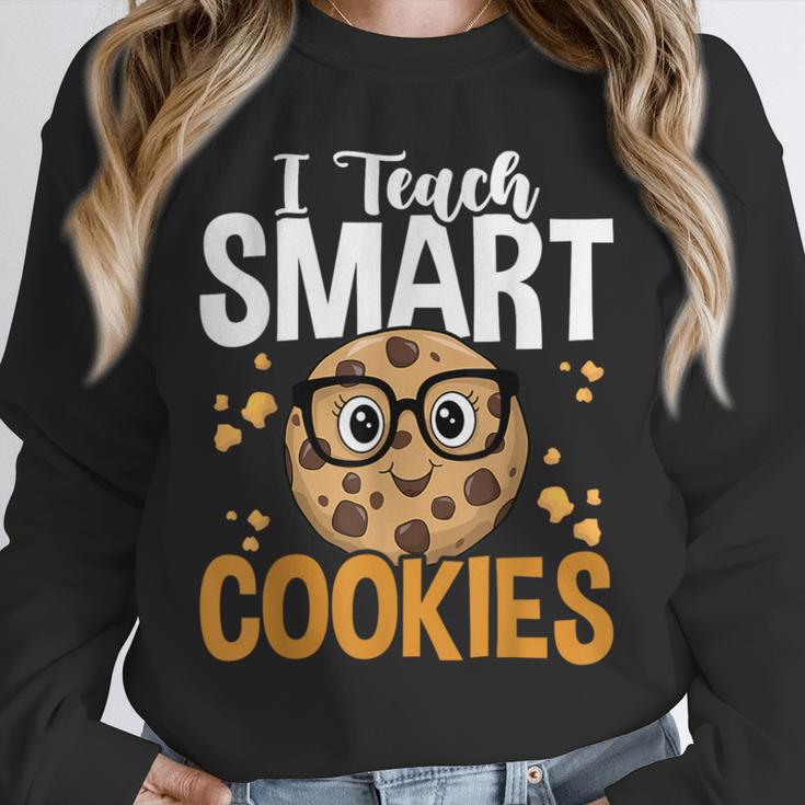 Teacher I Teach Smart Cookies Nerd Unisex Sweatshirt, novelty gifts, funny gifts Teacher I Teach Smart Cookies Nerd Unisex Sweatshirt, novelty gifts, funny gifts