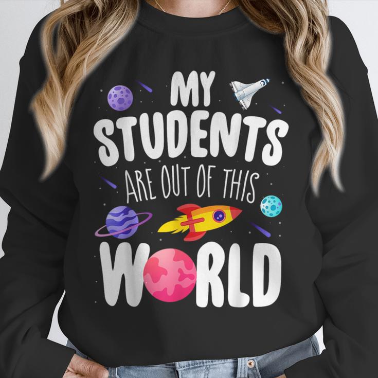 Teacher Tee My Students Are Out Of This World Space Unisex Sweatshirt, novelty gifts, funny gifts Teacher Tee My Students Are Out Of This World Space Unisex Sweatshirt, novelty gifts, funny gifts