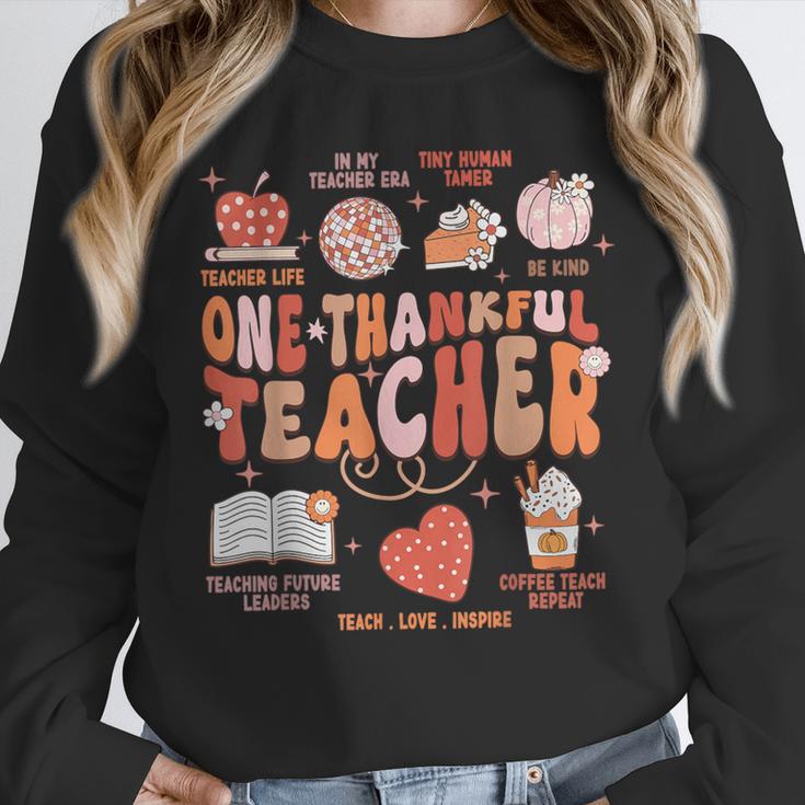 Teacher Thanksgiving Shirt Women One Thankful Teacher Fall Unisex Sweatshirt, novelty gifts, funny gifts Teacher Thanksgiving Shirt Women One Thankful Teacher Fall Unisex Sweatshirt, novelty gifts, funny gifts