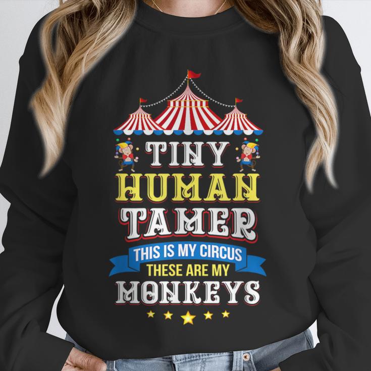 Teacher Tiny Human Tamer This My Circus These Are My Monkeys Unisex Sweatshirt, novelty gifts, funny gifts Teacher Tiny Human Tamer This My Circus These Are My Monkeys Unisex Sweatshirt, novelty gifts, funny gifts