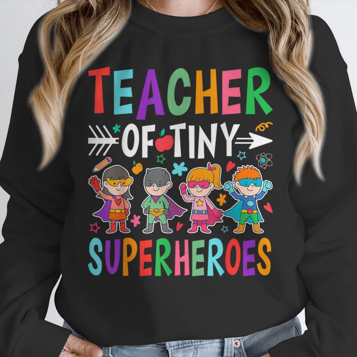 Teacher Of Tiny Superheroes Unisex Sweatshirt, novelty gifts, funny gifts Teacher Of Tiny Superheroes Unisex Sweatshirt, novelty gifts, funny gifts