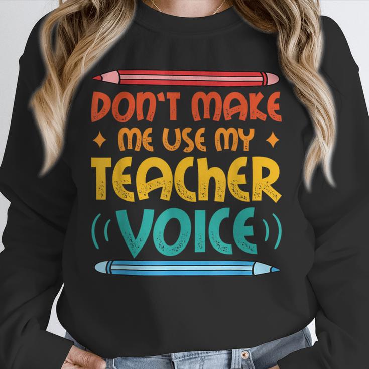 Teacher Voice Teacherlife Primary School Teacher Unisex Sweatshirt, novelty gifts, funny gifts Teacher Voice Teacherlife Primary School Teacher Unisex Sweatshirt, novelty gifts, funny gifts