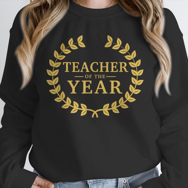 Teacher Of The Year Greatest Ever Award Day Unisex Sweatshirt, novelty gifts, funny gifts Teacher Of The Year Greatest Ever Award Day Unisex Sweatshirt, novelty gifts, funny gifts