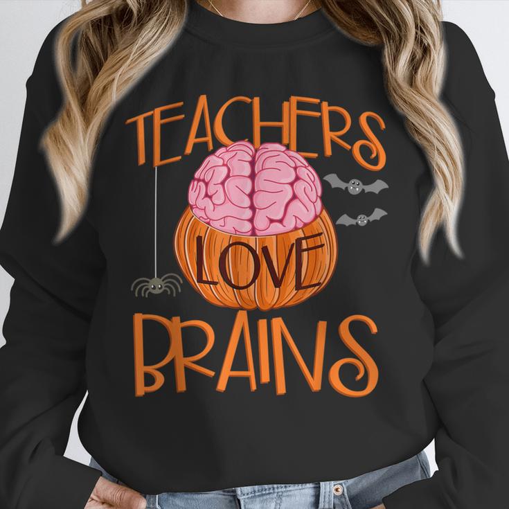 Teachers Love Brains Halloween T-Shirt For Men Women Unisex Sweatshirt, novelty gifts, funny gifts Teachers Love Brains Halloween T-Shirt For Men Women Unisex Sweatshirt, novelty gifts, funny gifts