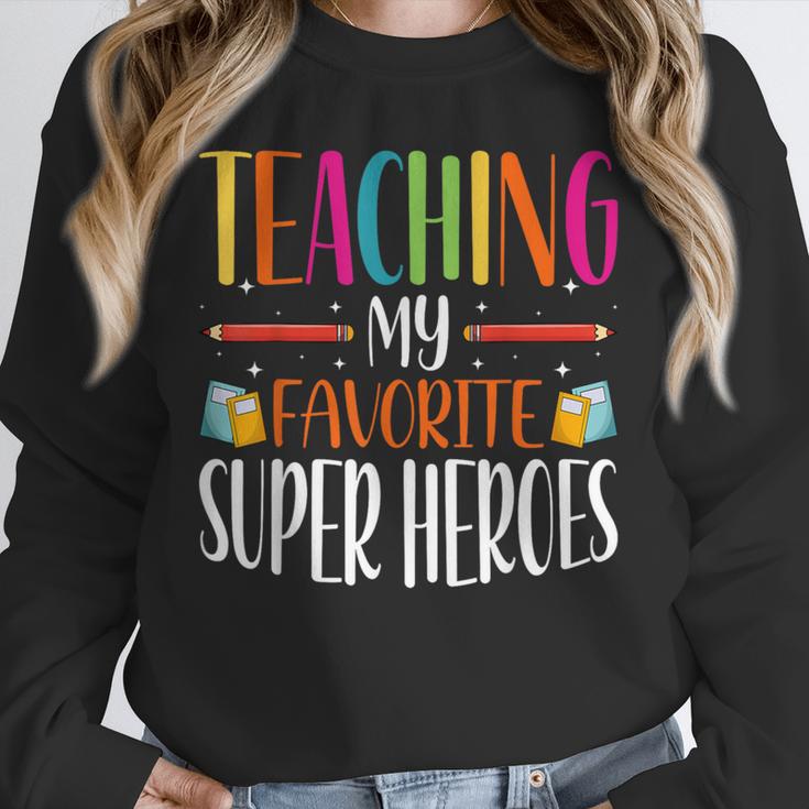 Teaching My Favorite Superheros Men Women SPED Teacher Unisex Sweatshirt, novelty gifts, funny gifts Teaching My Favorite Superheros Men Women SPED Teacher Unisex Sweatshirt, novelty gifts, funny gifts