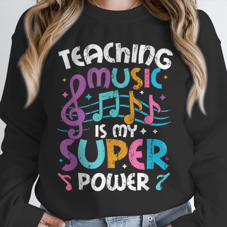 Teaching Music Is My Superpower Music Teacher For Men Women Kids Unisex Sweatshirt, novelty gifts, funny gifts Teaching Music Is My Superpower Music Teacher For Men Women Kids Unisex Sweatshirt, novelty gifts, funny gifts