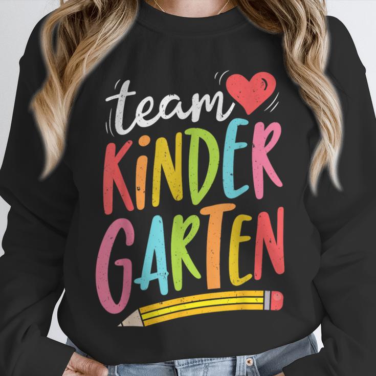 Team Kindergarten Teacher Student Back To School Unisex Sweatshirt, novelty gifts, funny gifts