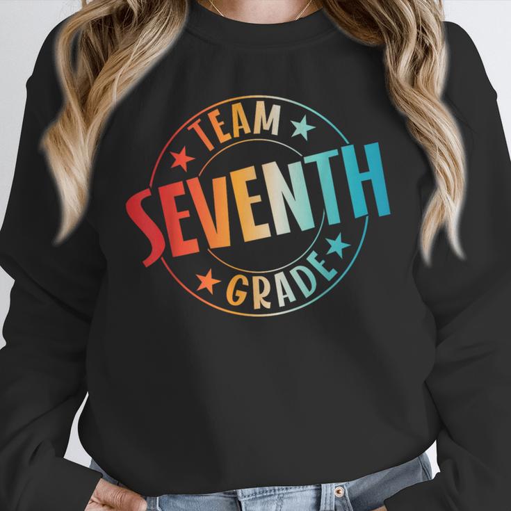 Team Seventh Grade Teacher Student Back To School 7th Grade Unisex Sweatshirt, novelty gifts, funny gifts Team Seventh Grade Teacher Student Back To School 7th Grade Unisex Sweatshirt, novelty gifts, funny gifts
