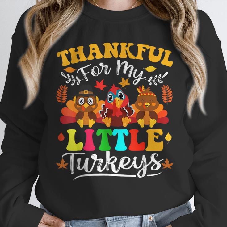 Thankful For My Little Turkeys Teacher Thanksgiving Teachers Unisex Sweatshirt, novelty gifts, funny gifts Thankful For My Little Turkeys Teacher Thanksgiving Teachers Unisex Sweatshirt, novelty gifts, funny gifts