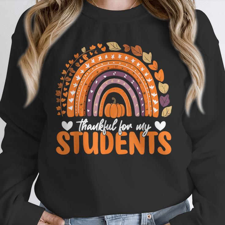Thankful For My Students Teacher Thanksgiving School Fall Unisex Sweatshirt, novelty gifts, funny gifts Thankful For My Students Teacher Thanksgiving School Fall Unisex Sweatshirt, novelty gifts, funny gifts