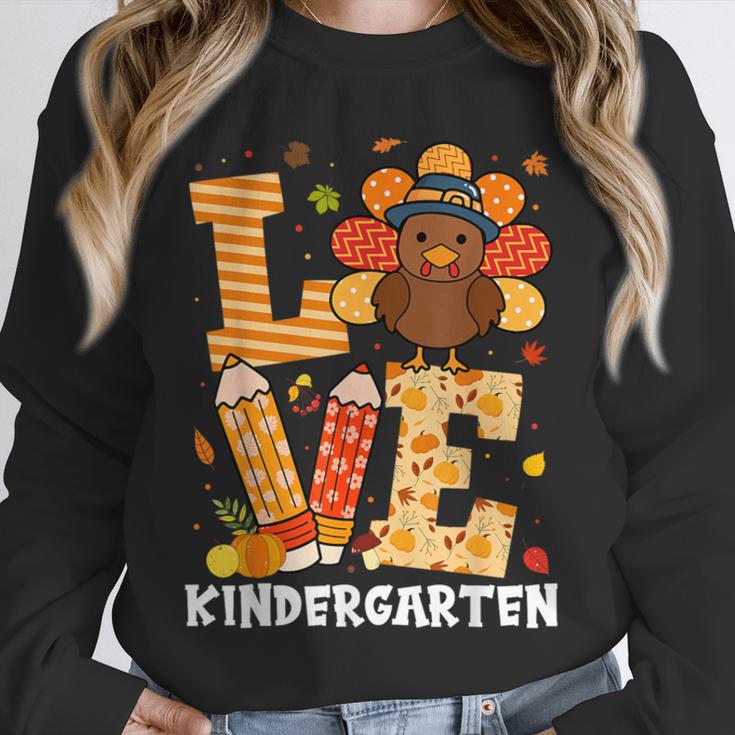 Thanksgiving Love Kindergarten Teacher Turkey Autumn Fall Unisex Sweatshirt, novelty gifts, funny gifts Thanksgiving Love Kindergarten Teacher Turkey Autumn Fall Unisex Sweatshirt, novelty gifts, funny gifts