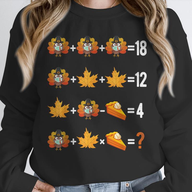 Thanksgiving Order Of Operations Quiz Math Teacher Life Unisex Sweatshirt, novelty gifts, funny gifts