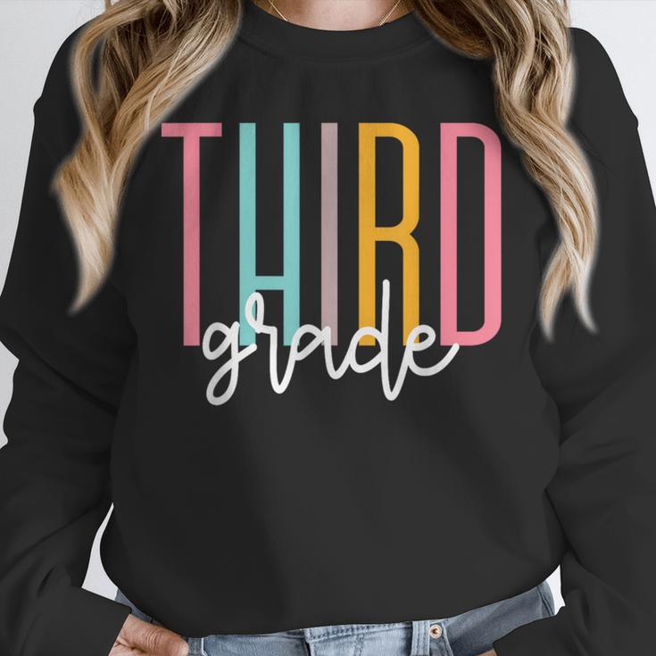 Third Grade Girls Boys Teacher Team 3rd Grade Squad Unisex Sweatshirt, novelty gifts, funny gifts