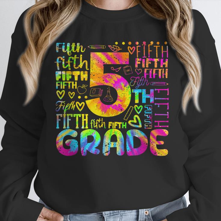 Tie Dye 5th Grade Typography Team Fifth Grade Teacher For Men Women Girls Kids Unisex Sweatshirt, novelty gifts, funny gifts Tie Dye 5th Grade Typography Team Fifth Grade Teacher For Men Women Girls Kids Unisex Sweatshirt, novelty gifts, funny gifts