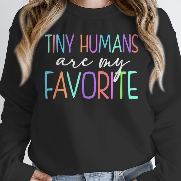 Tiny Humans Are My Favorite Daycare Provider Teacher Daycare Unisex Sweatshirt, novelty gifts, funny gifts Tiny Humans Are My Favorite Daycare Provider Teacher Daycare Unisex Sweatshirt, novelty gifts, funny gifts