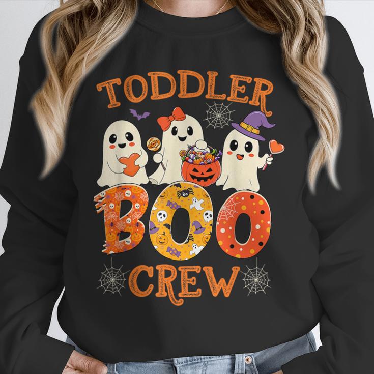 Toddler Boo Crew Halloween Costume For Teacher Kids Unisex Sweatshirt, novelty gifts, funny gifts