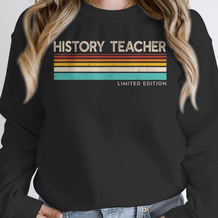 History Teacher Limited Edition Retro History Education Unisex Sweatshirt, novelty gifts, funny gifts History Teacher Limited Edition Retro History Education Unisex Sweatshirt, novelty gifts, funny gifts