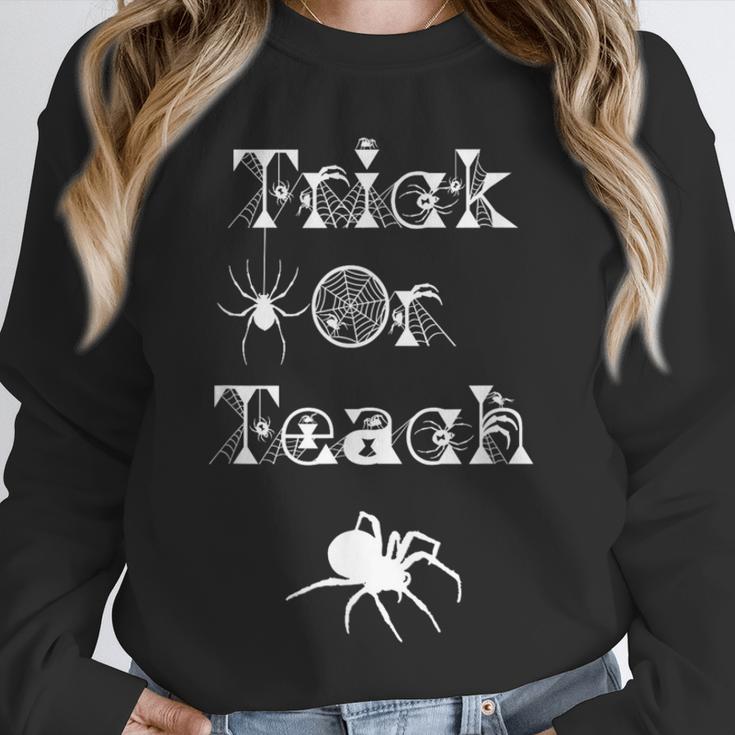 Trick Or Teach Halloween Teacher Shirt Teaching Spider Tee For Men Women Kids Unisex Sweatshirt, novelty gifts, funny gifts Trick Or Teach Halloween Teacher Shirt Teaching Spider Tee For Men Women Kids Unisex Sweatshirt, novelty gifts, funny gifts