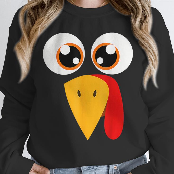 Turkey Face Halloween Costume Thanksgiving Teacher Nurse Unisex Sweatshirt, novelty gifts, funny gifts Turkey Face Halloween Costume Thanksgiving Teacher Nurse Unisex Sweatshirt, novelty gifts, funny gifts