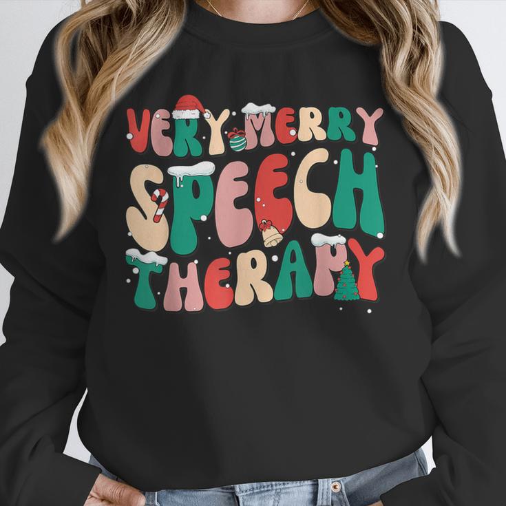Verry Merry Speech Language Pathologist Teacher Christmas Unisex Sweatshirt, novelty gifts, funny gifts Verry Merry Speech Language Pathologist Teacher Christmas Unisex Sweatshirt, novelty gifts, funny gifts