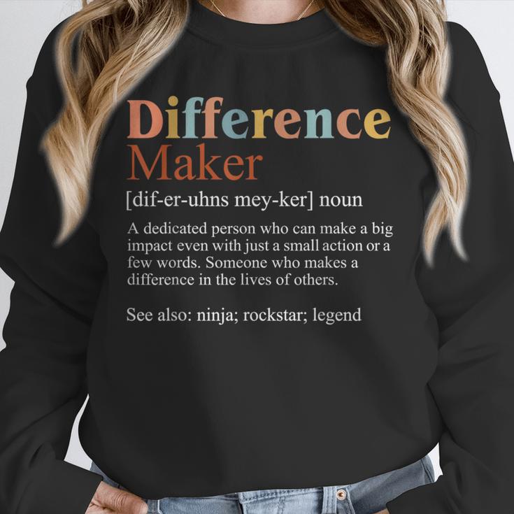 Vintage Difference Maker Definition Teachers Mom Boss Women Unisex Sweatshirt, novelty gifts, funny gifts Vintage Difference Maker Definition Teachers Mom Boss Women Unisex Sweatshirt, novelty gifts, funny gifts