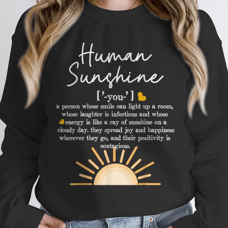 Vintage Human Sunshine Definition Teachers Mom Boss Women Unisex Sweatshirt, novelty gifts, funny gifts Vintage Human Sunshine Definition Teachers Mom Boss Women Unisex Sweatshirt, novelty gifts, funny gifts