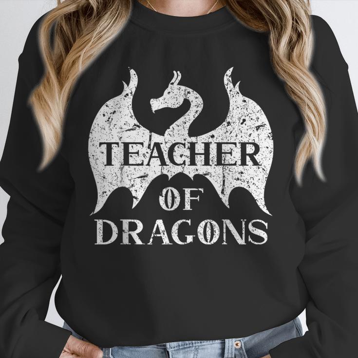 Vintage Teacher Of Dragons Quotes Teacher Student Unisex Sweatshirt, novelty gifts, funny gifts Vintage Teacher Of Dragons Quotes Teacher Student Unisex Sweatshirt, novelty gifts, funny gifts