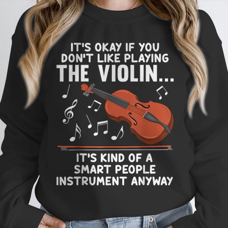 Violin Player Costume For Men Women Violin Teacher Violinist Unisex Sweatshirt, novelty gifts, funny gifts