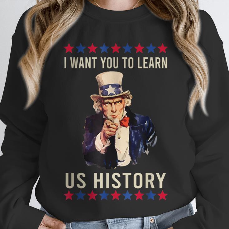 I Want You To Learn US History American Teacher School For Men Women Unisex Sweatshirt, novelty gifts, funny gifts I Want You To Learn US History American Teacher School For Men Women Unisex Sweatshirt, novelty gifts, funny gifts