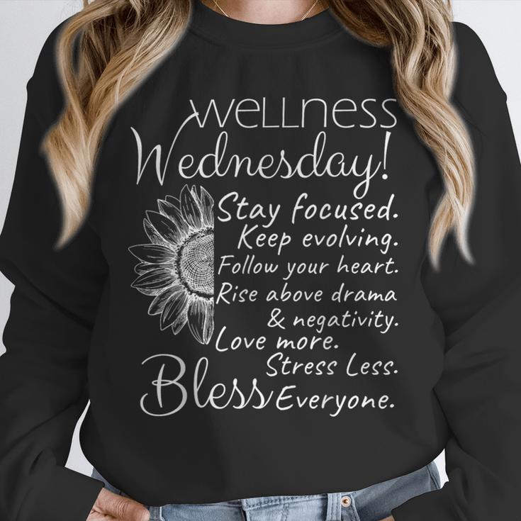 Wellness Wednesday Nurse Counselor Teacher Quotes Unisex Sweatshirt, novelty gifts, funny gifts Wellness Wednesday Nurse Counselor Teacher Quotes Unisex Sweatshirt, novelty gifts, funny gifts