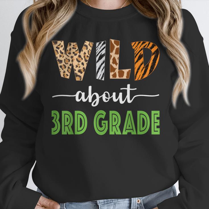 Wild About 3rd Grade Teacher Student Third Grade Zoo Safari Men Women Girls Kids Unisex Sweatshirt, novelty gifts, funny gifts Wild About 3rd Grade Teacher Student Third Grade Zoo Safari Men Women Girls Kids Unisex Sweatshirt, novelty gifts, funny gifts