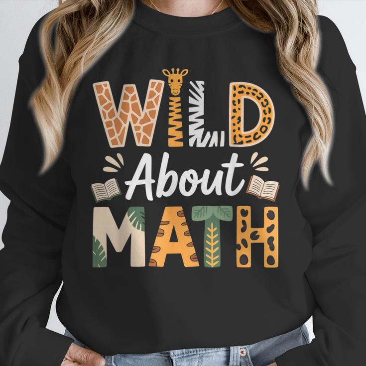Wild About Math Cute Teacher Student Math Club Unisex Sweatshirt, novelty gifts, funny gifts Wild About Math Cute Teacher Student Math Club Unisex Sweatshirt, novelty gifts, funny gifts