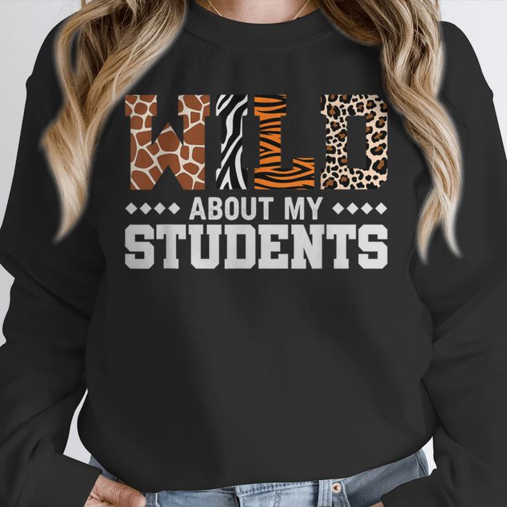 Wild About My Students Shirt Animals Teacher Unisex Sweatshirt, novelty gifts, funny gifts Wild About My Students Shirt Animals Teacher Unisex Sweatshirt, novelty gifts, funny gifts