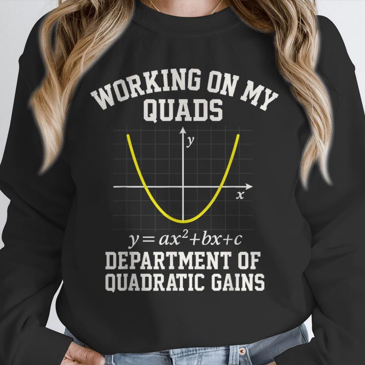 Working On My Quads Algebra Math Gym Teacher Unisex Sweatshirt, novelty gifts, funny gifts Working On My Quads Algebra Math Gym Teacher Unisex Sweatshirt, novelty gifts, funny gifts