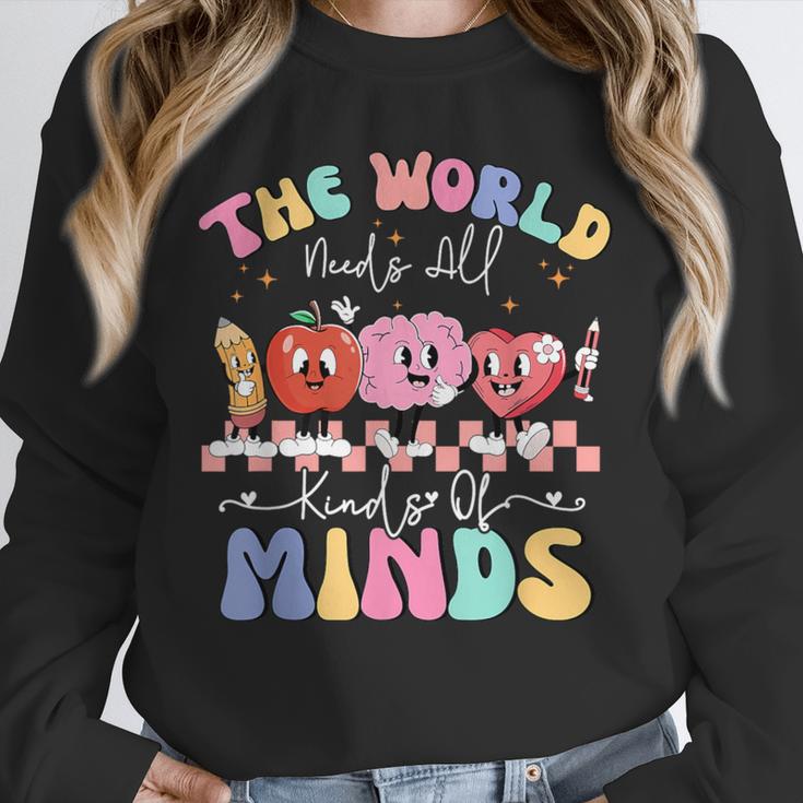 The World Needs All Kinds Of Minds Special Education Teacher Unisex Sweatshirt, novelty gifts, funny gifts The World Needs All Kinds Of Minds Special Education Teacher Unisex Sweatshirt, novelty gifts, funny gifts