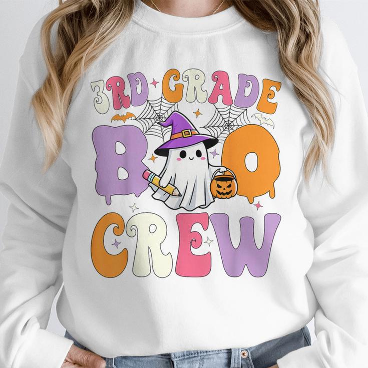 3rd Grade Boo Crew Spooky Third Grade Halloween Teacher Unisex Sweatshirt, novelty gifts, funny gifts 3rd Grade Boo Crew Spooky Third Grade Halloween Teacher Unisex Sweatshirt, novelty gifts, funny gifts